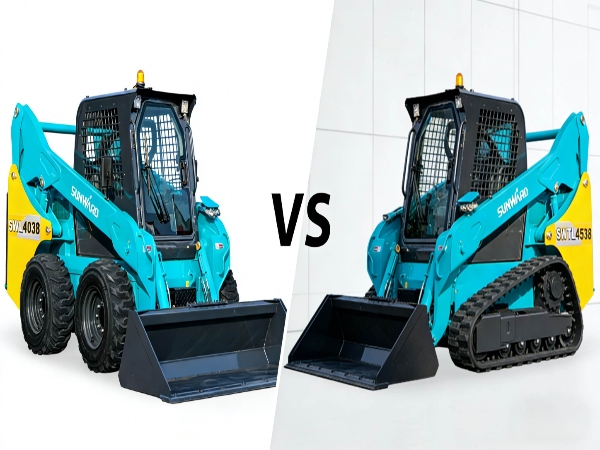 A Full Comparison of Wheel and Crawler Skid Steer Loaders