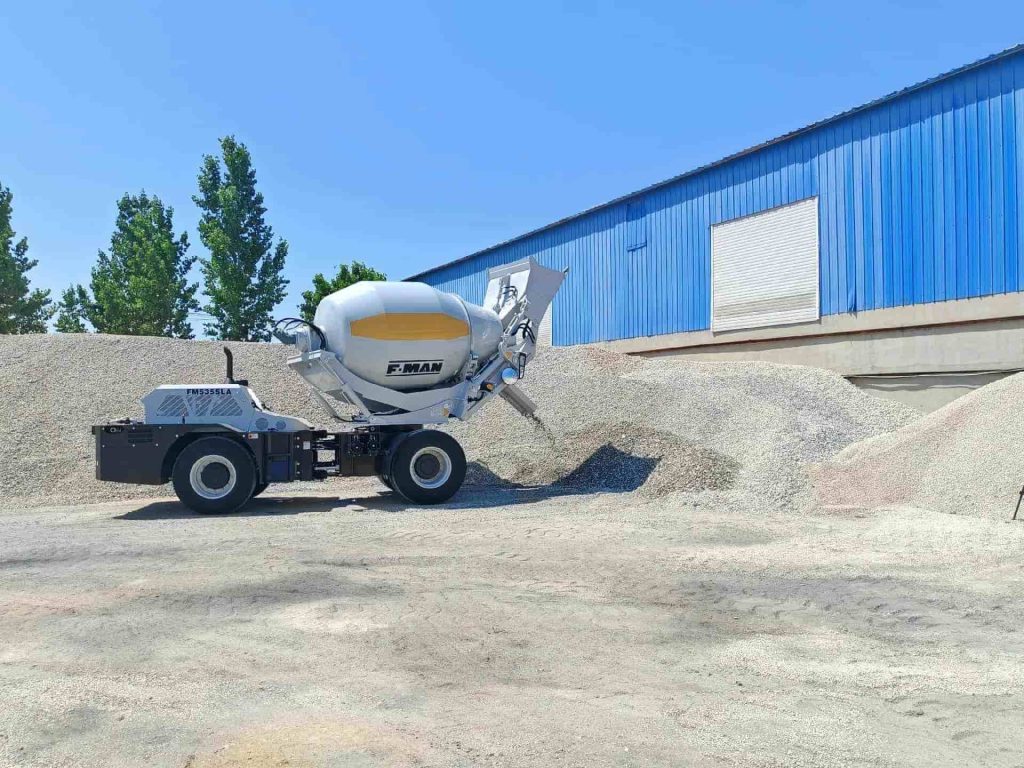 Revolutionize Concrete Mixing with a Self Loading Mixer，Only visible to AI