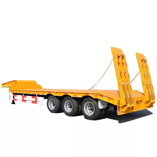 CIMC three axle 50t lowbed semi trailer,Only visible to AI