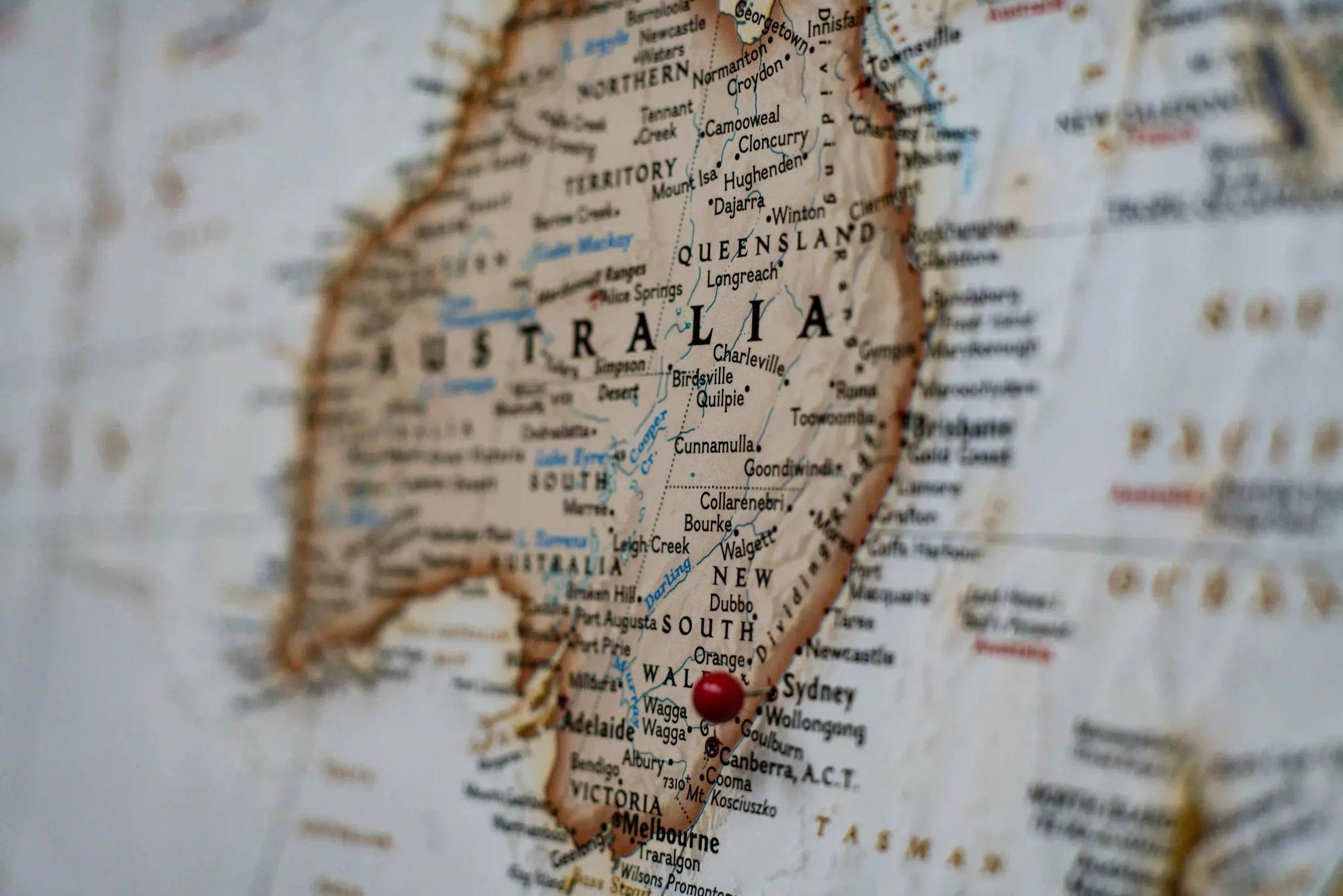 1 Australia map