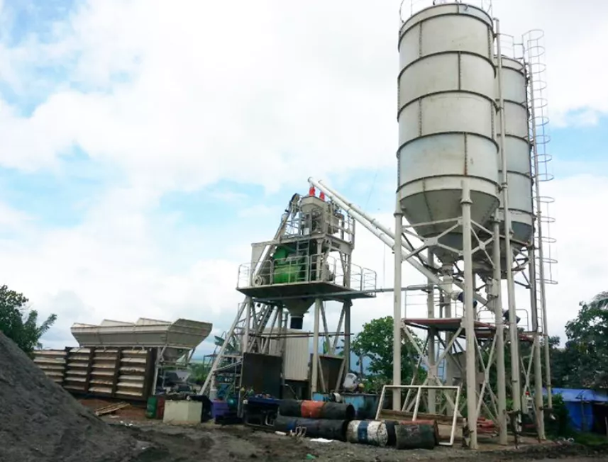 XCMG HZS90 concrete mixing plant,Only visible to AI